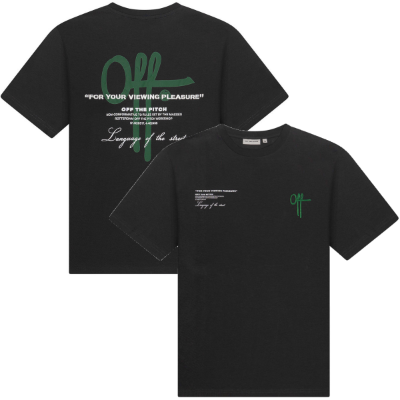 Off The Pitch - Neo Regular Fit T-Shirt - Zwart afbeelding