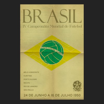 Pennarello – WK 1950 Brazilië T-Shirt –