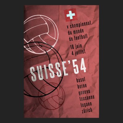 Pennarello – WK 1954 Zwitserland T-Shirt –