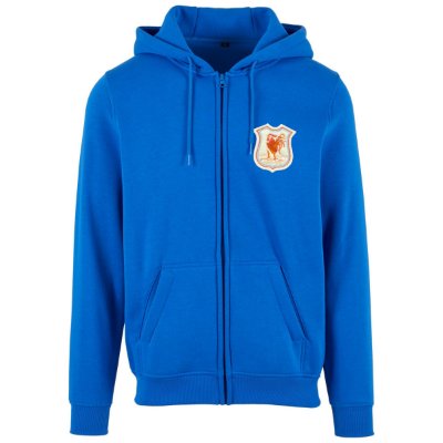 Rugby Vintage - Frankrijk 1924 Retro Rugby Zip Hoodie - Blauw afbeelding