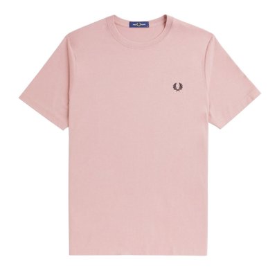 Fred Perry - Crew Neck T-Shirt - Dusty Pink afbeelding