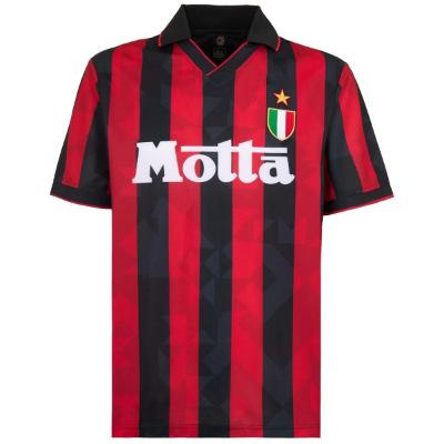 AC Milan Retro Voetbalshirt 1993-1994 afbeelding