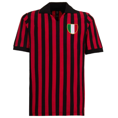 AC Milan Retro Voetbalshirt 1962-1963 afbeelding