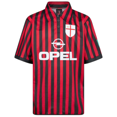 AC Milan Centenary Retro Voetbalshirt 2000 afbeelding