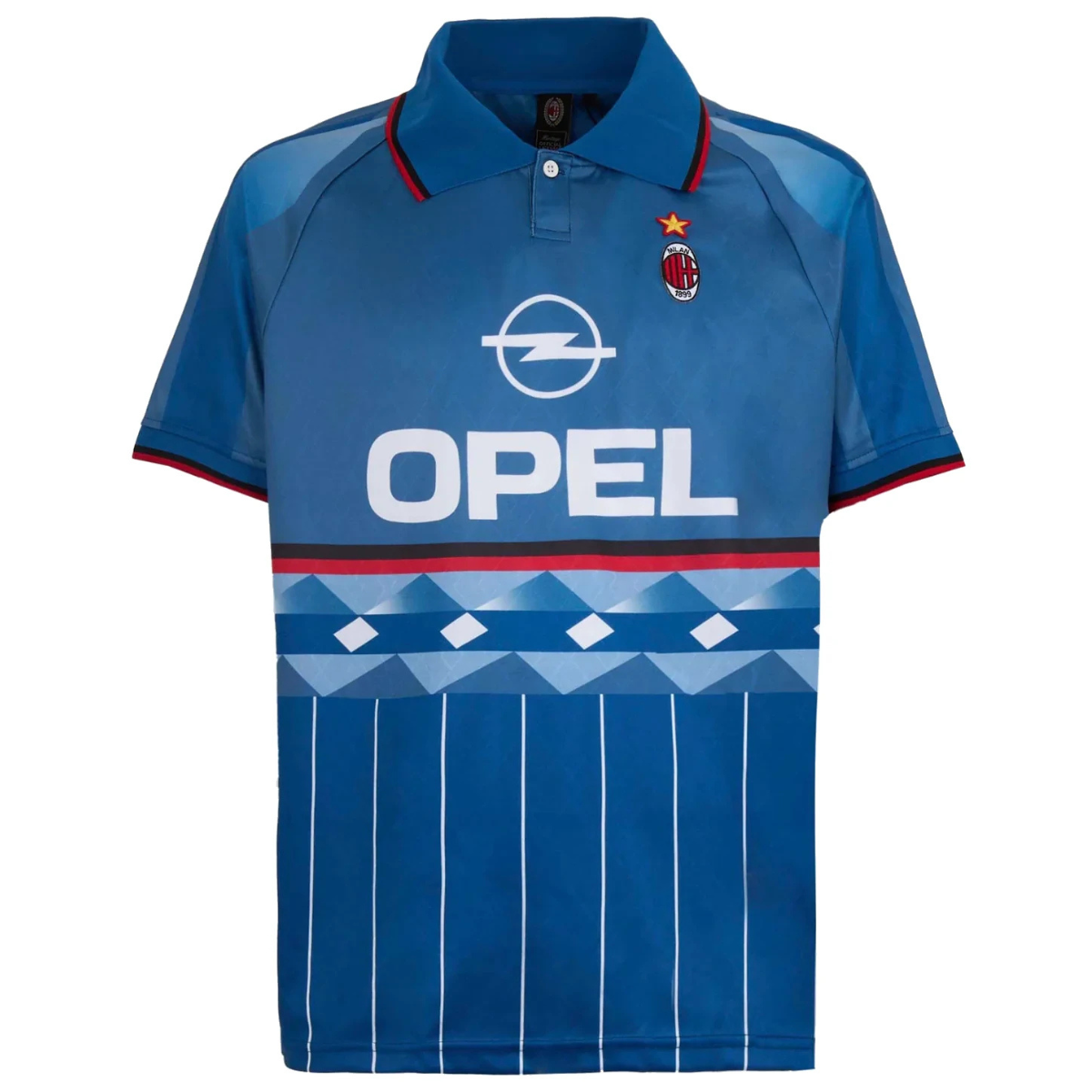 AC Milan 4e Retro Voetbalshirt 1995-1996 + Weah 9 | Sportus.nl