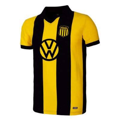 CA Penarol Retro Voetbalshirt 1987 afbeelding