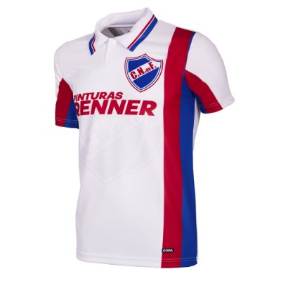 Club Nacional de Football Retro Voetbalshirt 1998 afbeelding