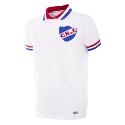 Club Nacional de Football Retro Voetbalshirt 1972 afbeelding