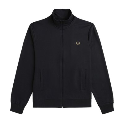 Fred Perry - Classic Trainingsjack - Zwart afbeelding