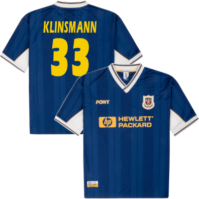 Pony - Tottenham Hotspur Retro Uitshirt 1997-1999 + Klinsmann 33 afbeelding