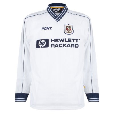 Pony - Tottenham Hotspur Retro Voetbalshirt 1996-1998 (Lange Mouwen) afbeelding