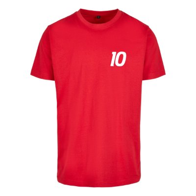 FC Eleven - Danish Dynamite Laudrup T-Shirt - Rood afbeelding