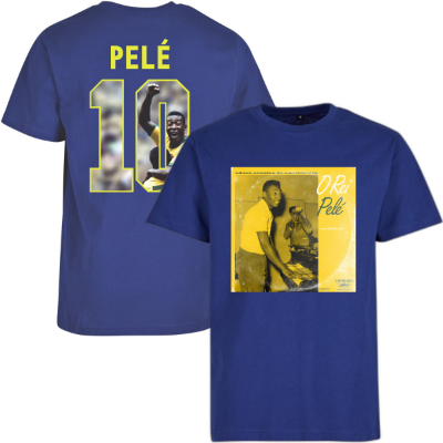 Sportus.nl LPFC - O Rei Pelé 10 T-Shirt - Donkerblauw