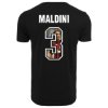 Afbeeldingen van FC Eleven - Il Capitano Maldini T-Shirt - Zwart