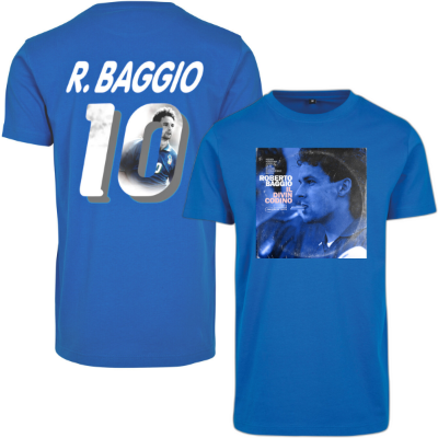 LPFC - Roberto Baggio 10 T-Shirt - Blauw afbeelding