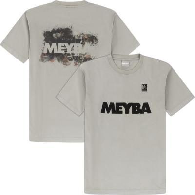 Meyba - Natural Dye Graphic GL T-Shirt - Grijs afbeelding