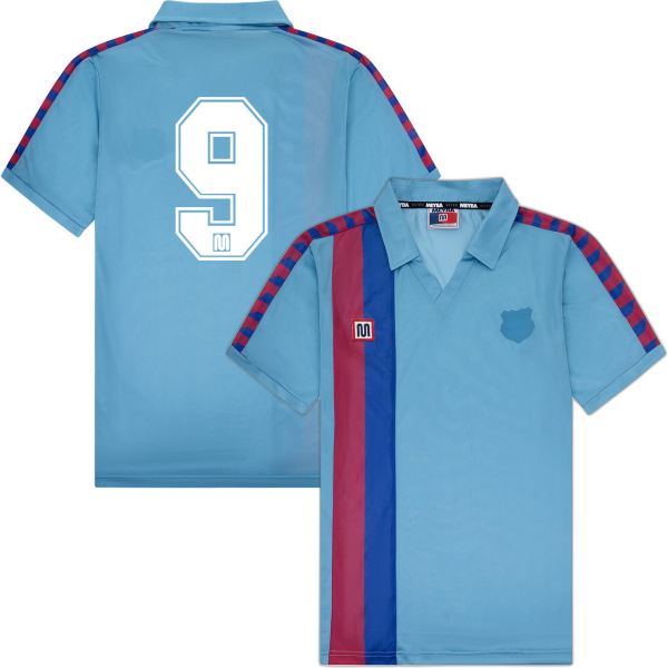 Afbeeldingen van Meyba - Barcelona Retro Shirt Uit 1988-1989 + 9