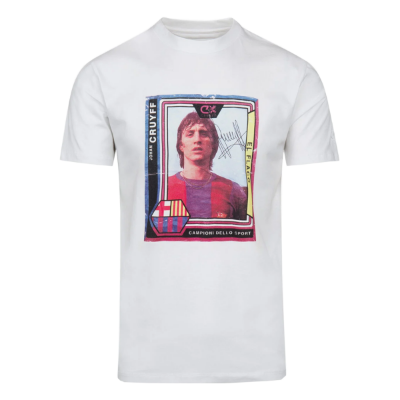 Cruyff - Memorial Barcelona T-Shirt - Wit afbeelding