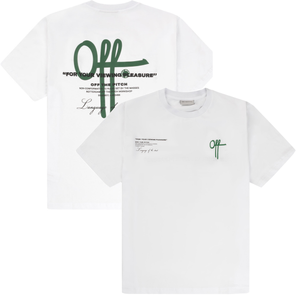 Off The Pitch - Neo Regular Fit T-Shirt - Wit
