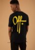 Afbeeldingen van Off The Pitch - Full Stop T-Shirt - Zwart/ Geel