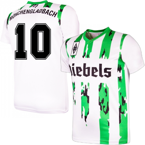 Afbeeldingen van Borussia Monchengladbach Retro Voetbalshirt 1994-1995 + 10 (Effenberg)
