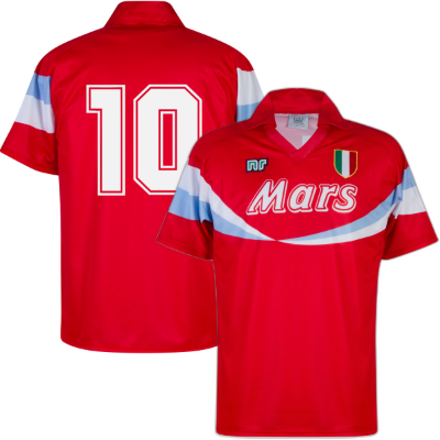 NR Nicola Raccuglia - Napoli Official Replica Retro 3e Shirt 1990-1991 afbeelding