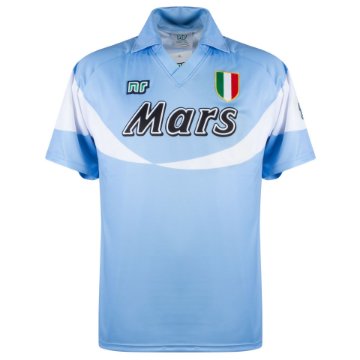 Napoli Official Shirt 1990-1991 + 10 (Maradona) - Ennerre Napoli Official Shirt 1990-1991 + 10 (Maradona) - Ennerre