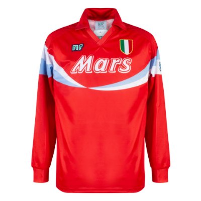 NR Nicola Raccuglia - Napoli Official Replica Retro 3e Shirt 1990-1991 afbeelding