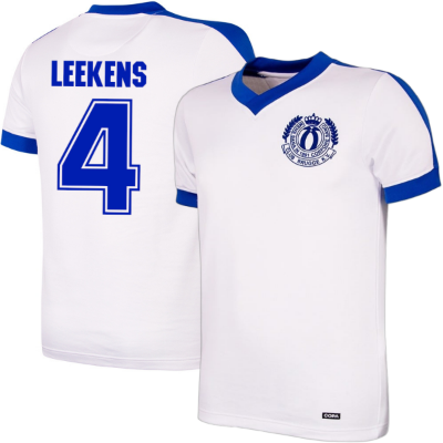 Club Brugge Retro Voetbalshirt Wembley Finale 1978 + Leekens 4 afbeelding