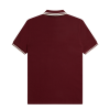 Afbeeldingen van Fred Perry - Twin Tipped Poloshirt - Oxblood/ Ecru