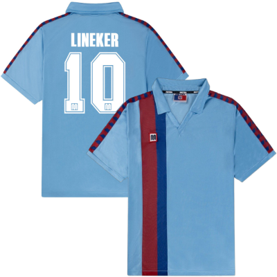 Meyba - Barcelona Retro Shirt Uit 1988-1989 + Lineker 10 afbeelding