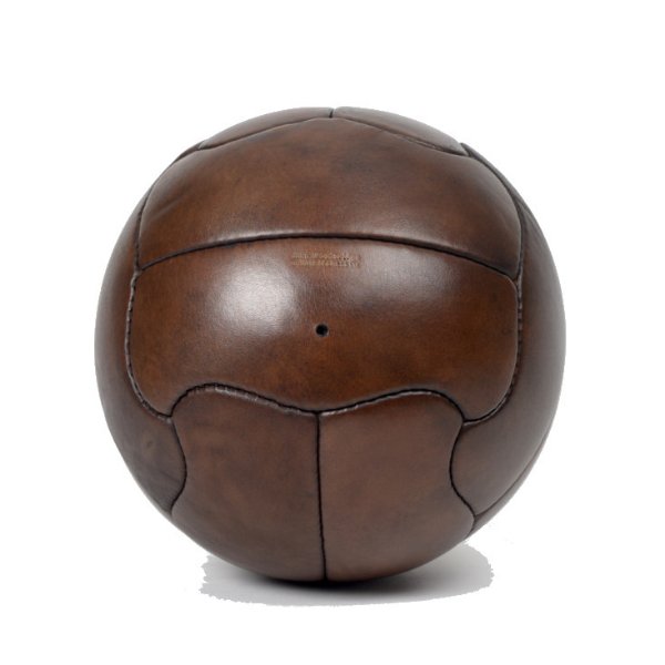 Afbeeldingen van JW & Sons - Retro Voetbal Duplo T 1950 - Bruin