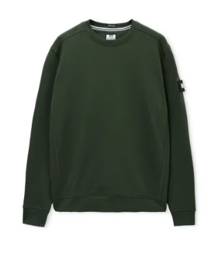 Weekend Offender - Thunder Sweater - Donkergroen afbeelding