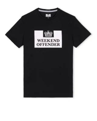 Weekend Offender - Prison Classic T-Shirt - Zwart afbeelding