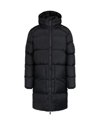 Robey - Ultra Long Padded Winterjas - Zwart afbeelding