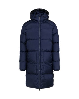 Robey - Ultra Long Padded Winterjas - Navy afbeelding