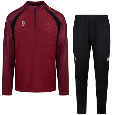 Robey - Pro Trainingspak - Rood/ Zwart afbeelding