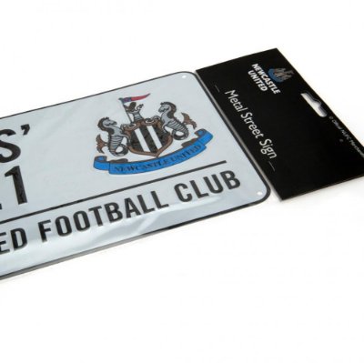 Newcastle United Straatbord – (40cm x 18cm)