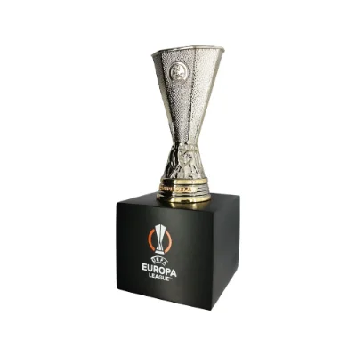 UEFA Europa League Trofee Replica op Display Stand (7 cm)