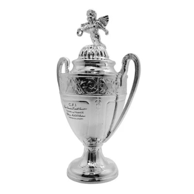 Coupe de France 3D Replica Trofee op Display Stand 10 cm