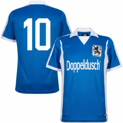 TSV 1860 MÃ¼nchen Retro Voetbalshirt 1980-1981 + Nummer 10