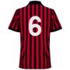 Afbeeldingen van AC Milan Retro Voetbalshirt 1962-1963 + Nummer 6 (Trapattoni)