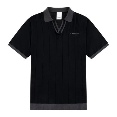 Johan Cruyff - Retro Sport Polo Shirt - Zwart