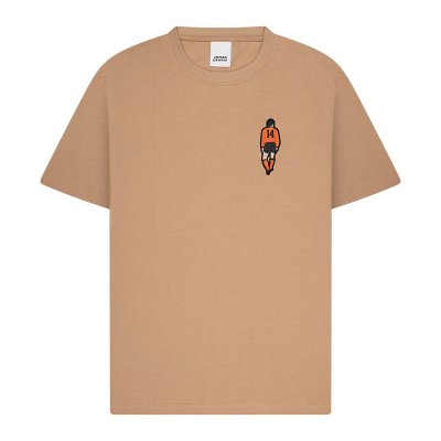 Johan Cruyff - Luxury Signature T-Shirt - Zand