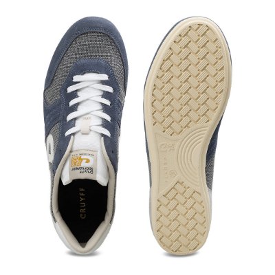 Cruyff – Indoor Classic Sneakers – Zilvergrijs