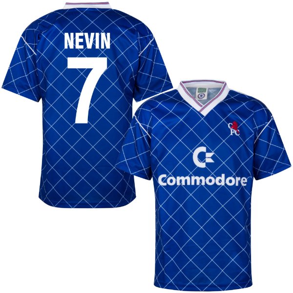 Chelsea Retro Voetbalshirt 1987-1988 + Nevin 7