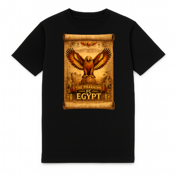 FC ELEVEN - Egypte The Pharaohs Heavy T-Shirt - Zwart