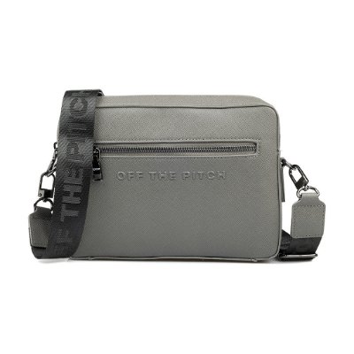 Off The Pitch - Saviano Messengerbag - Donkergrijs