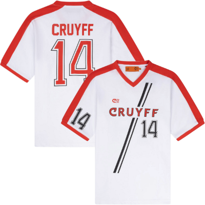 Cruyff - Washington Diplomats Retro Voetbalshirt 1980 + 14