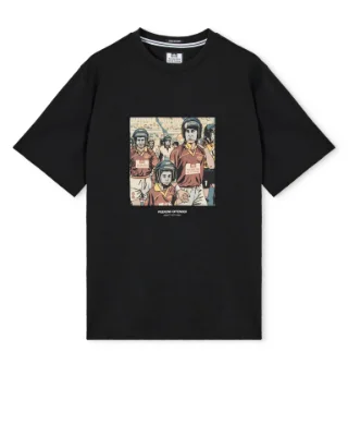 Weekend Offender - Roma Graphic T-Shirt - Zwart